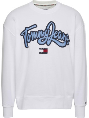 Tommy Jeans RLX College Pop Text Crew