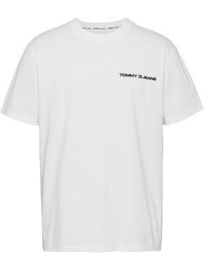 Tommy Jeans Linear Ches White