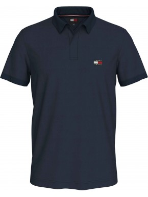 Tommy Jeans Badge Cargo Polo Navy