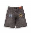 GRIMEY CHIEF WATCHER BAGGY DENIM SHORTS
