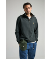 TRENDSPLANT ZIP SWEATER SCARAB GREEN