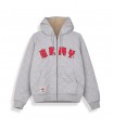 GRIMEY THE PROPS QUILTED ZIP HOODIE