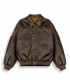 GRIMEY WILD ONE PU LEATHER JACKET WASHED