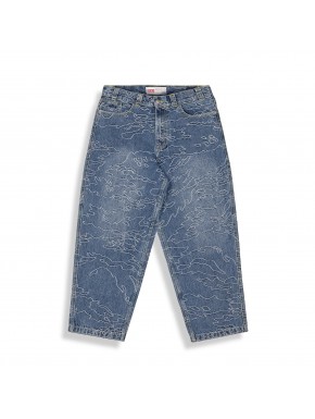 ODD CUTLASS JACQUARD BIG BOY DENIM PANTS