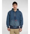 DICKIES HILHAM LN DENIM HOODED BOMBER