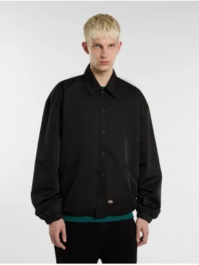 DICKIES PARKS COACH JACKET BLACK