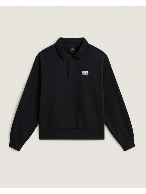 VANS Polo Fleece Pullover Black