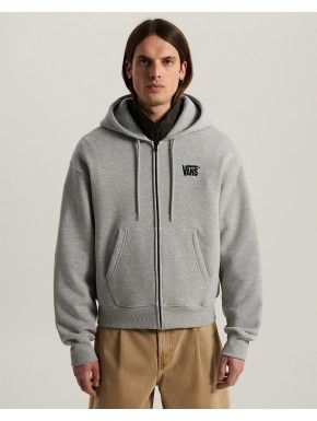 VANS Stretch Logo Full Zip Cement